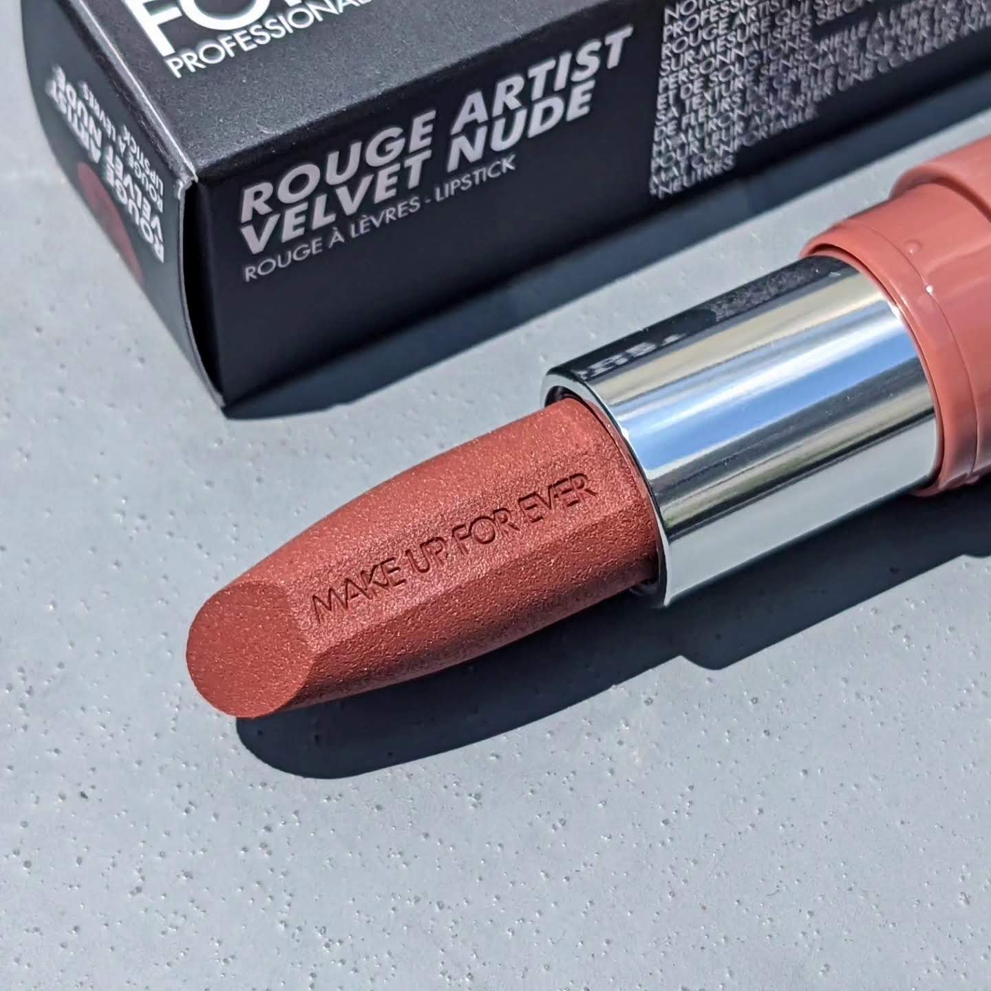 ルージュアーティスト ベルベットヌード 109/MAKE UP FOR EVER/口紅を使ったクチコミ（2枚目）