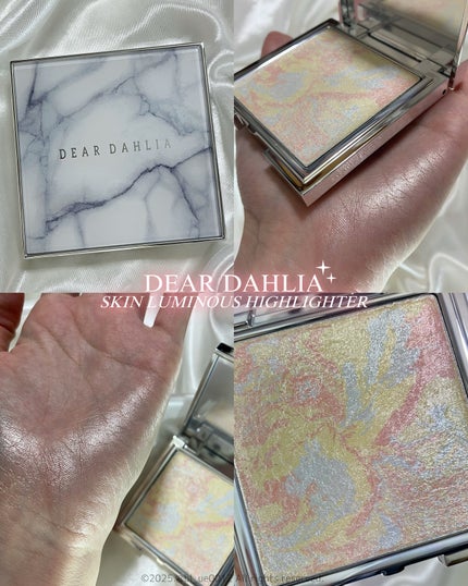 スキンルミナスハイライター/DEAR DAHLIA/パウダーハイライトを使ったクチコミ(1枚目)