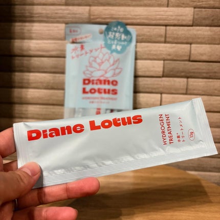 ロータス 水素トリートメント ティー&シトラスの香り/ダイアン/洗い流すヘアトリートメントを使ったクチコミ(3枚目)