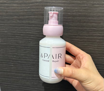 アンドペア コントロール リペア 2in1 ヘアミルクミスト/&PAIR/ヘアミストを使ったクチコミ(1枚目)