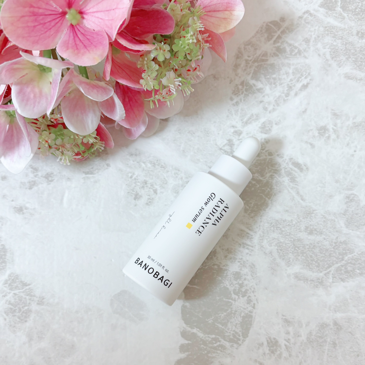 アルファラディアンスグローセラム/BANOBAGI/美容液を使ったクチコミ（1枚目）