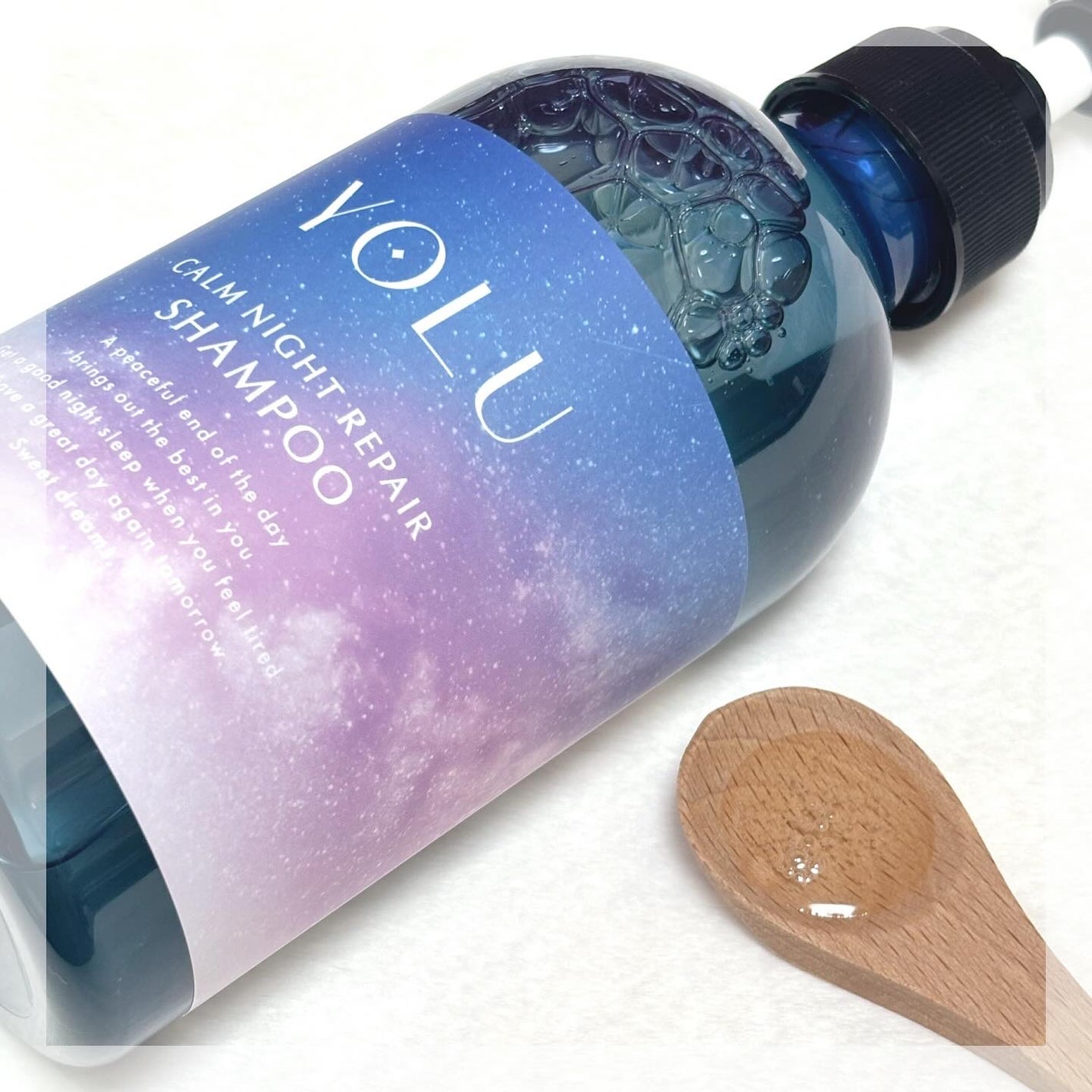 カームナイトリペアシャンプー/トリートメント/YOLU/シャンプー・コンディショナーを使ったクチコミ(2枚目)