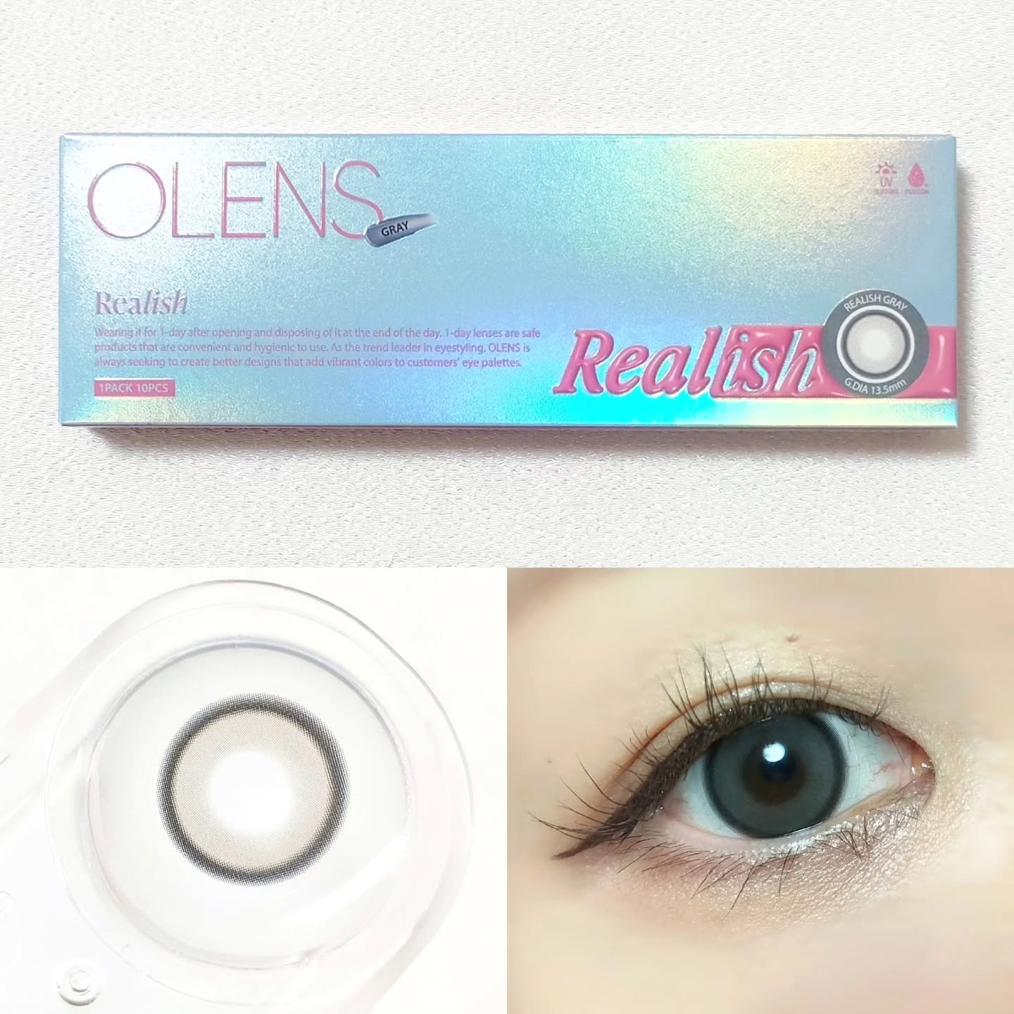 Real Ring 1day/OLENS/ワンデー（１DAY）カラコンを使ったクチコミ（2枚目）