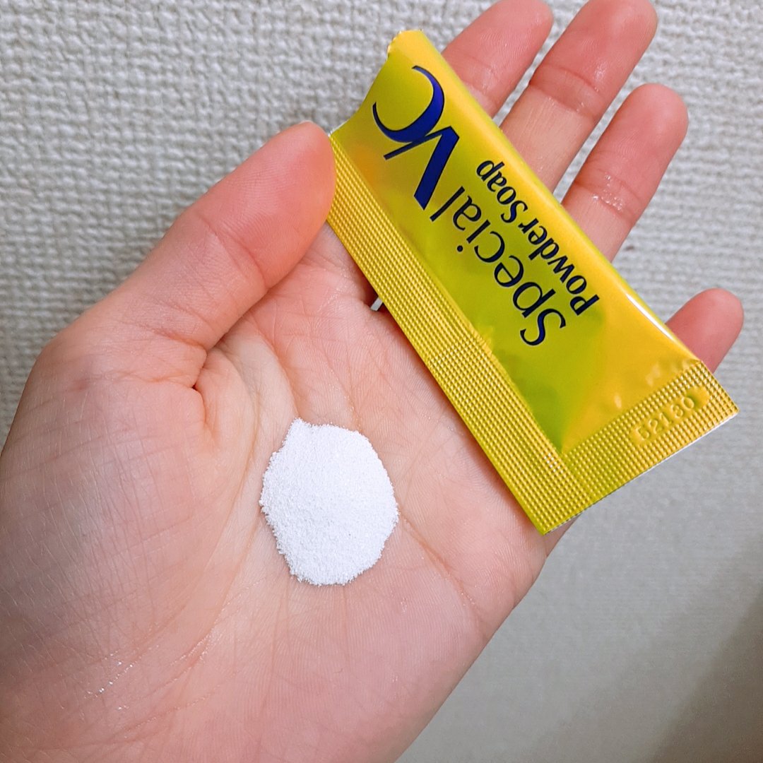 スペシャルパウダーソープＶＣ/Cure/洗顔パウダーを使ったクチコミ（2枚目）