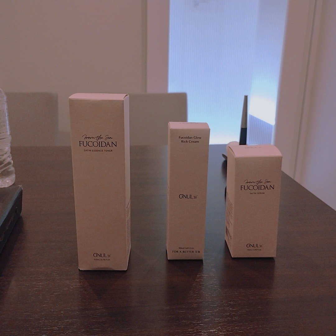 フコイダングローリッチクリーム /ONUL31/フェイスクリームを使ったクチコミ（3枚目）