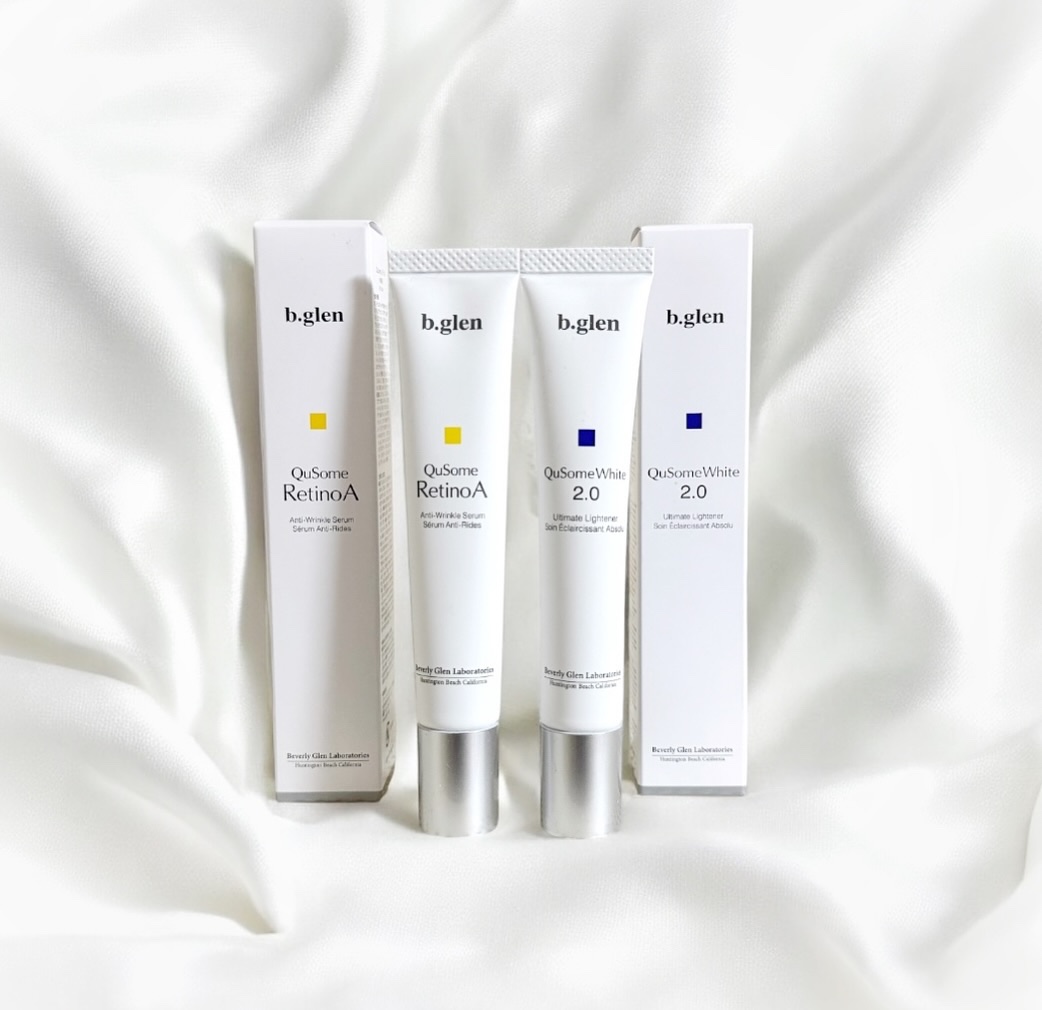 QuSomeホワイト2.0/b.glen/美容液を使ったクチコミ（1枚目）