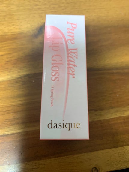 ピュアウォーターリップグロス/dasique/リップグロスを使ったクチコミ(1枚目)