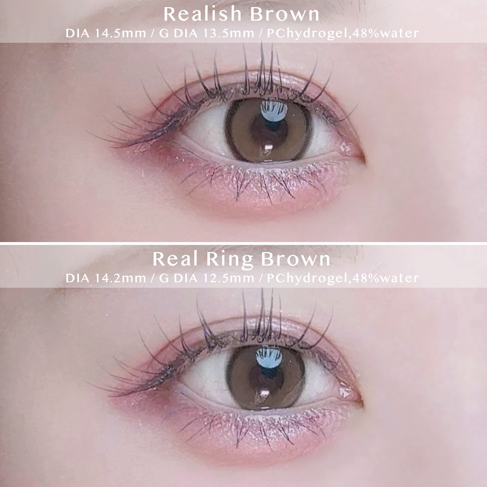 Real Ring 1day/OLENS/ワンデー（１DAY）カラコンを使ったクチコミ（2枚目）