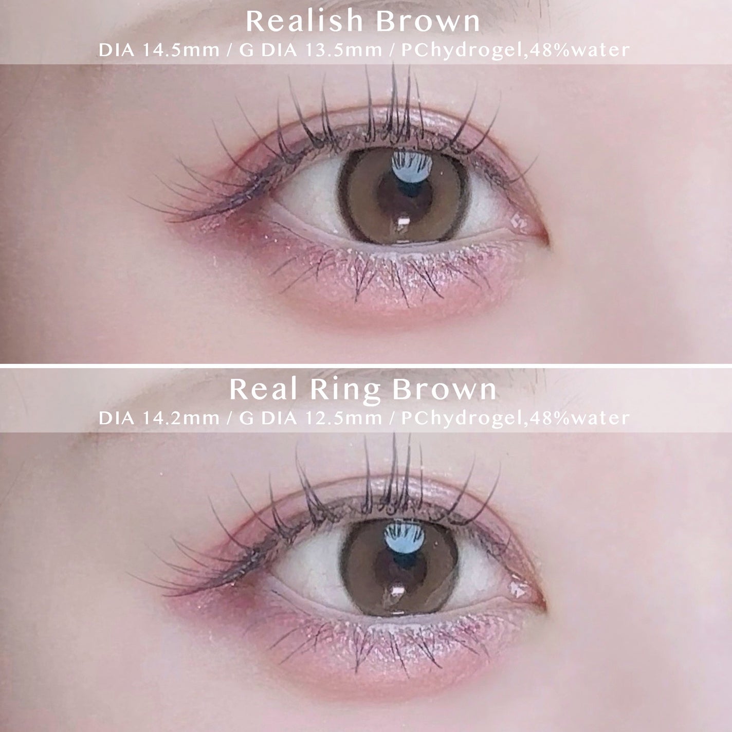 Real Ring 1day/OLENS/ワンデー(1DAY)カラコンを使ったクチコミ(2枚目)