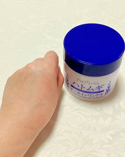 ハトムギオールインワンゲル/プラチナレーベル/オールインワン化粧品を使ったクチコミ(10枚目)