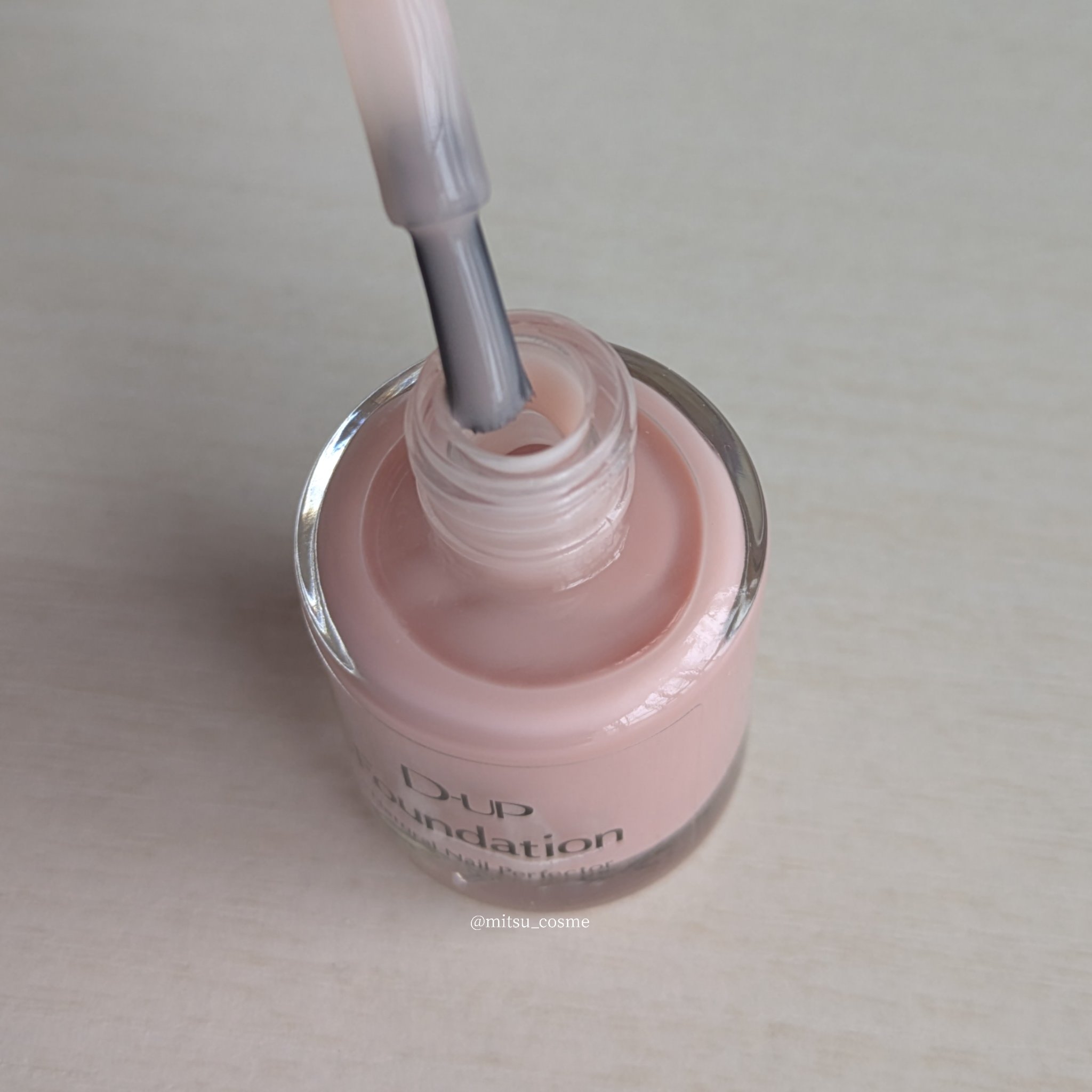 ディーアップファンデーション/D-UP/ネイルベースコートを使ったクチコミ（2枚目）