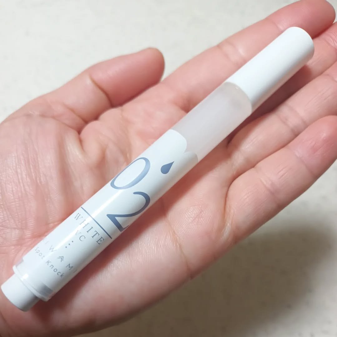 スポットノック WHITE/KIWAMI/美容液を使ったクチコミ（3枚目）