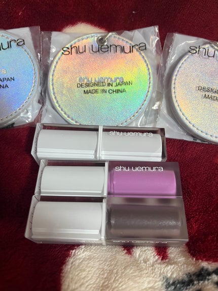 キヌケアグローアップ グリーム カシスイリュージョン 限定色/shu uemura/口紅の画像