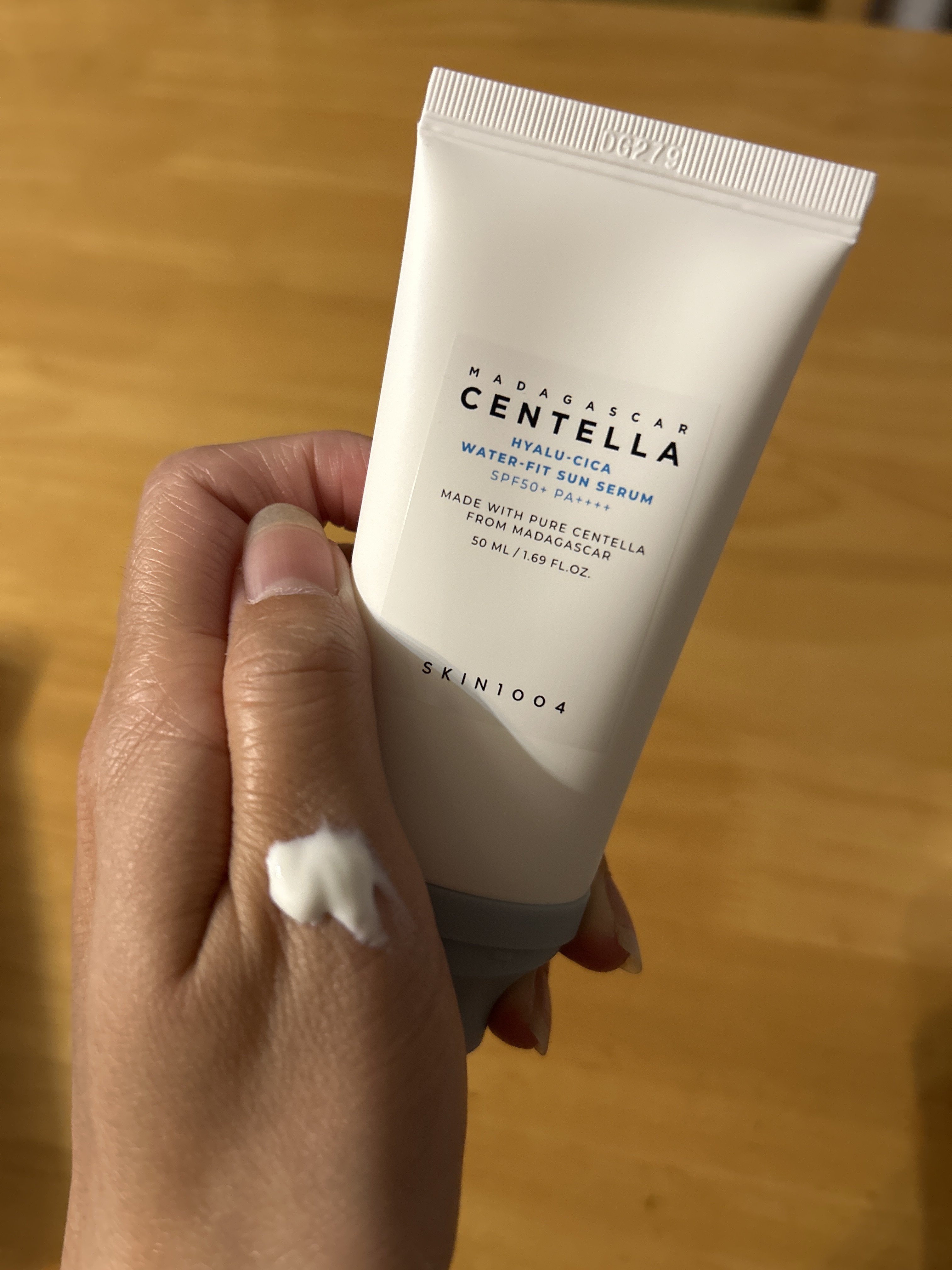 ヒアルーシカ ウォーターフィット サンセラム/SKIN1004/日焼け止めローションを使ったクチコミ（3枚目）