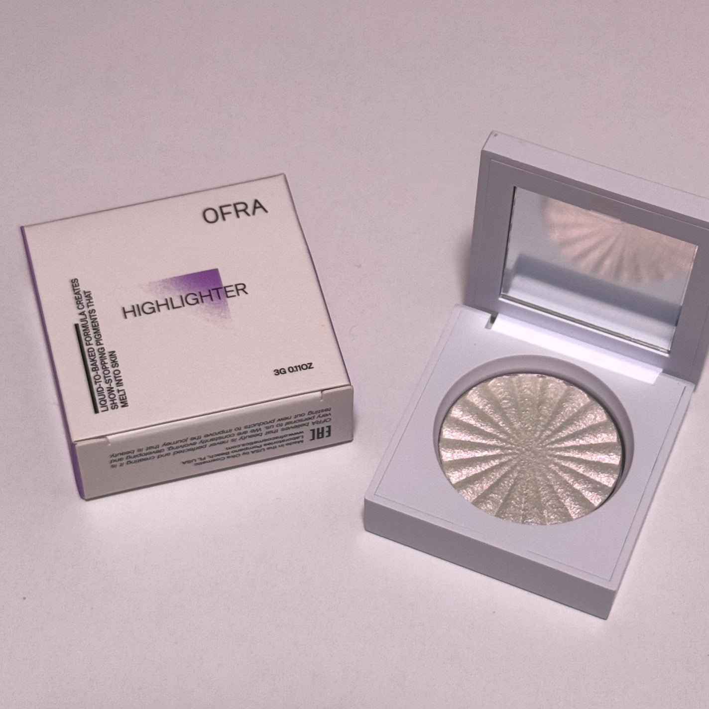 OFRA mini Highlighter/Ofra Cosmetics/ããŠããŒãã€ã©ã€ãã䜿ã£ãã¯ãã³ãïŒ1æç®ïŒ
