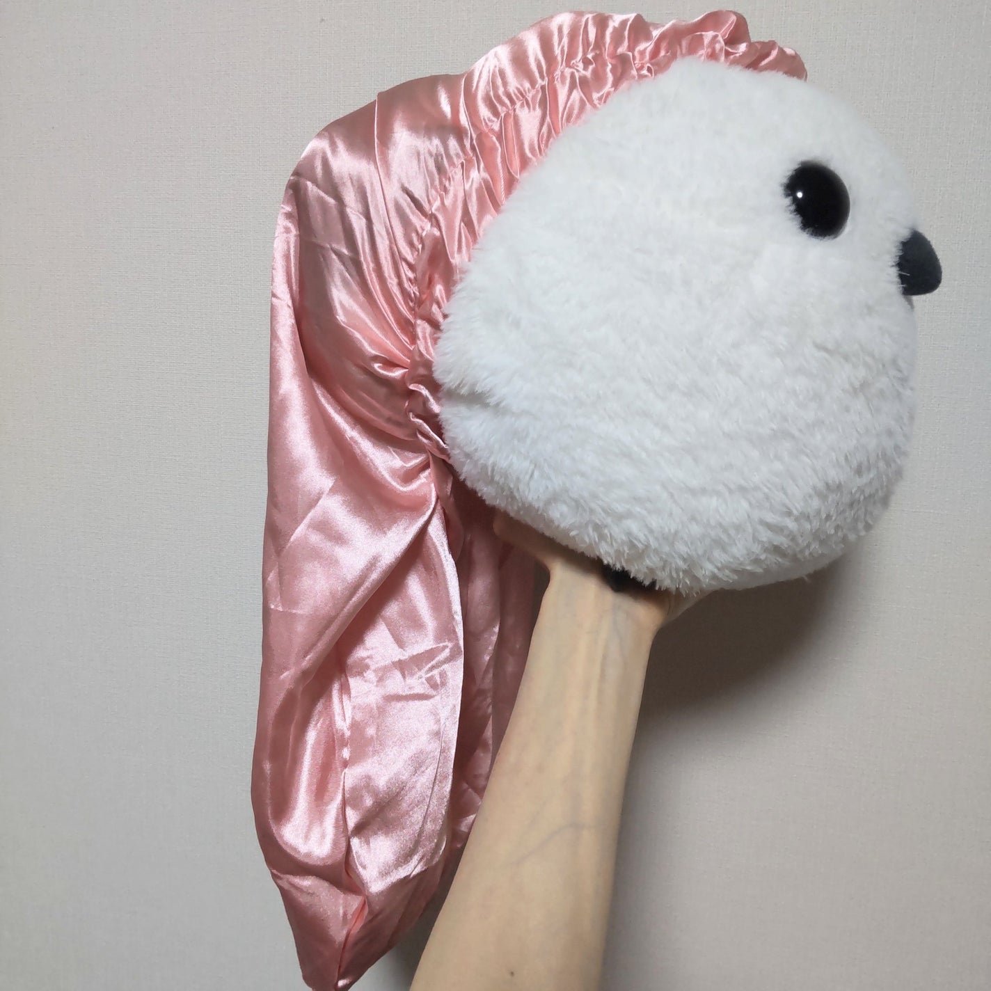 ナイトキャップ ロングタイプ/DAISO/ヘアケアグッズを使ったクチコミ(3枚目)