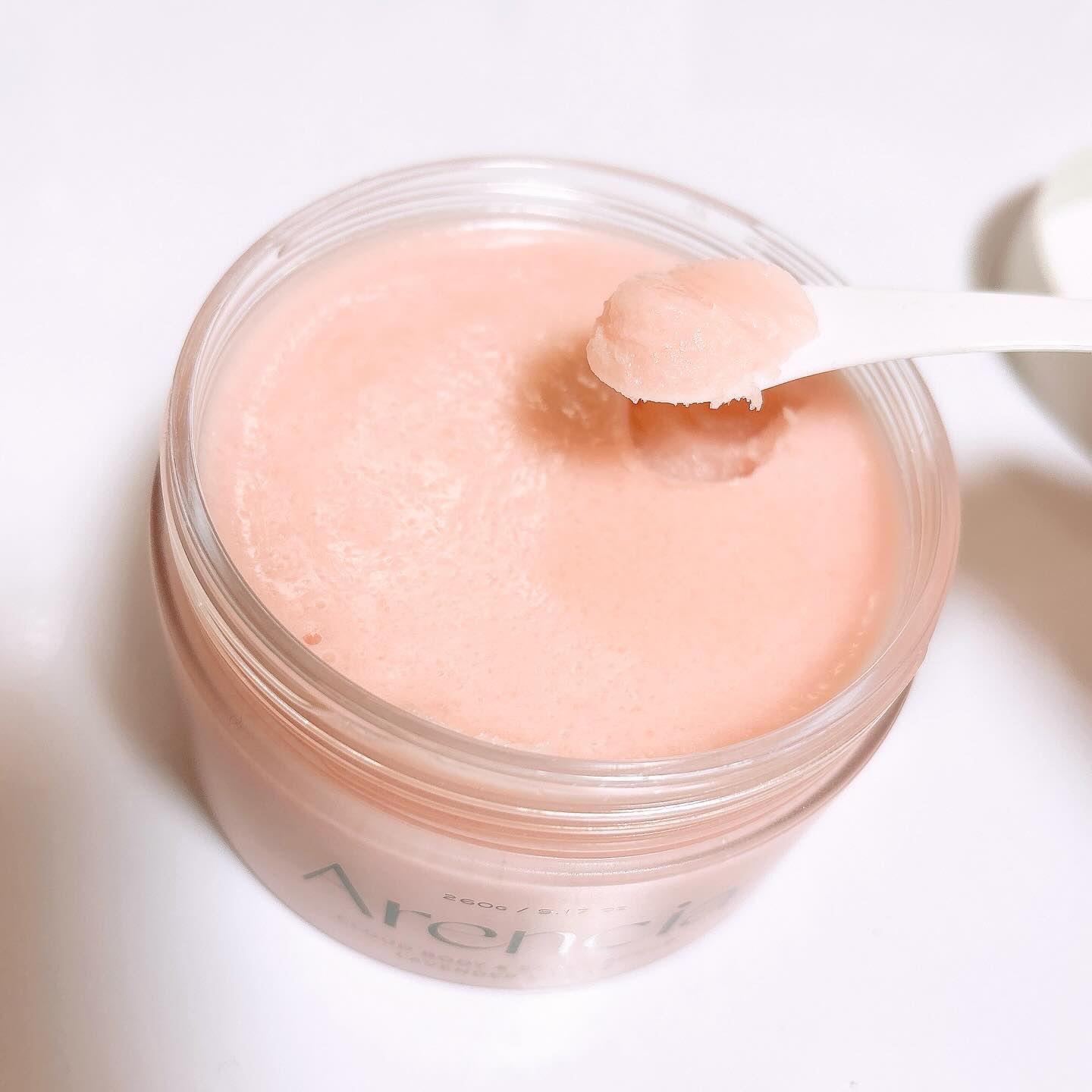 フレッシュクラウドスクラブ ラベンダー&ペア/アレンシア/ボディスクラブを使ったクチコミ（3枚目）