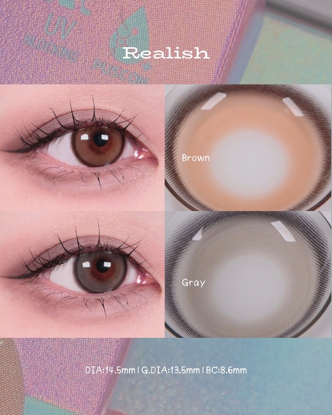 Real Ring 1day/OLENS/ワンデー(1DAY)カラコンを使ったクチコミ(3枚目)