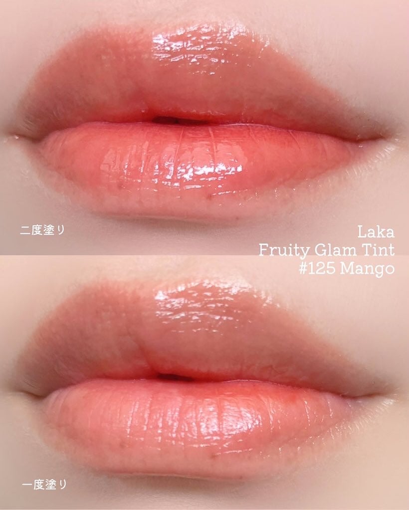 フルーティーグラムティント/Laka/リップティントを使ったクチコミ(3枚目)