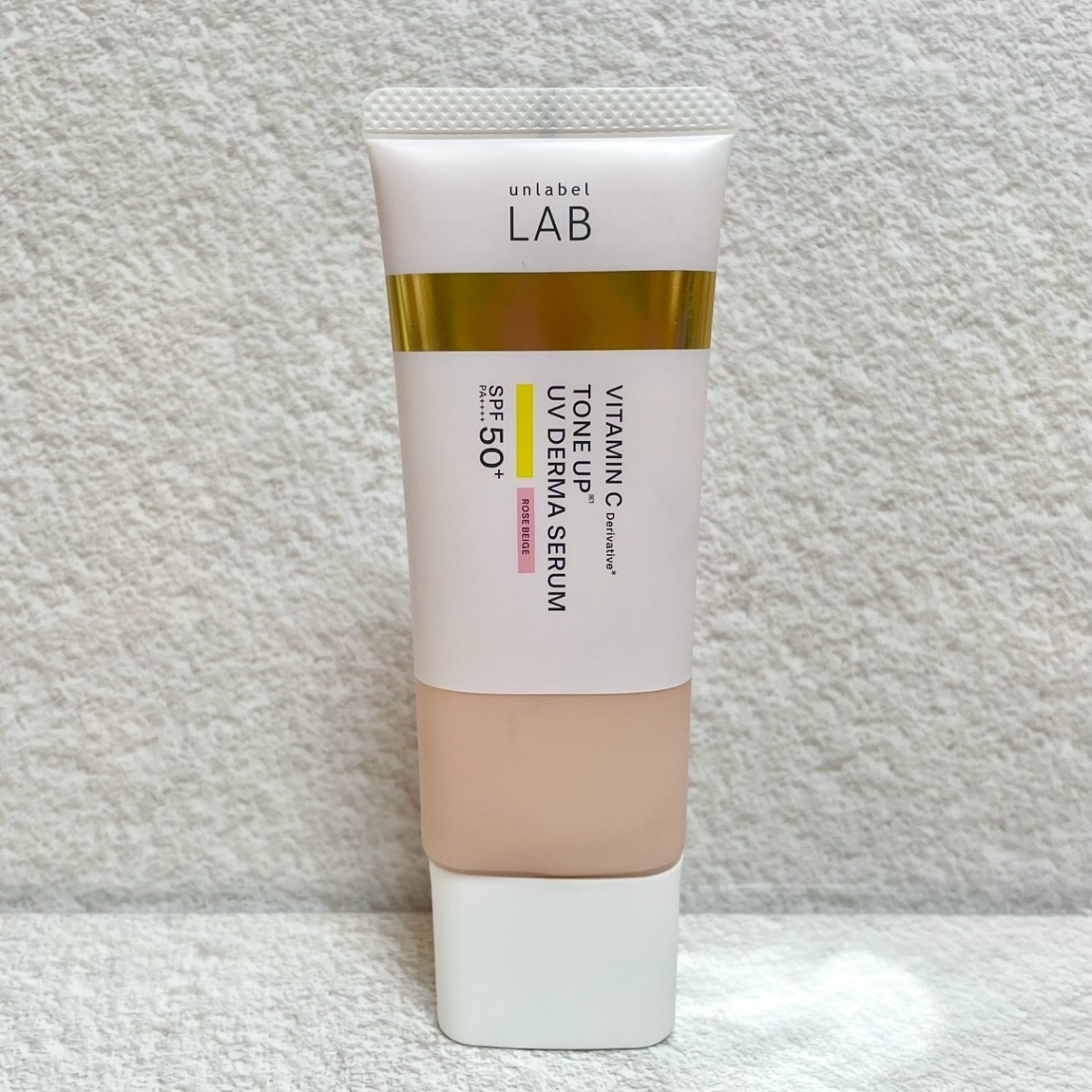アンレーベル ラボ V トーンアップ UVセラム/unlabel/日焼け止めクリームを使ったクチコミ（1枚目）