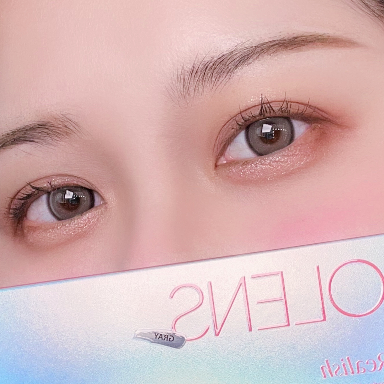 Realish 1day/OLENS/ワンデー（１DAY）カラコンを使ったクチコミ（1枚目）