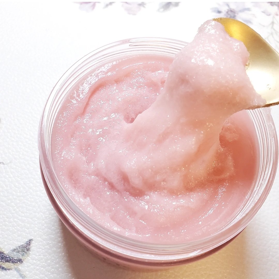 フレッシュクラウドスクラブ ラベンダー&ペア/アレンシア/ボディスクラブを使ったクチコミ（3枚目）