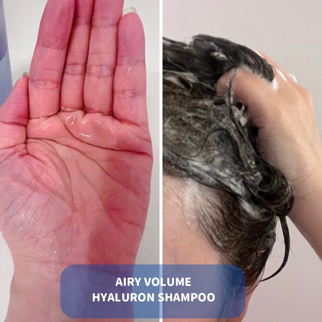 クンダル エアリーボリュームヒアルロンシャンプー/トリートメント/KUNDAL/市販シャンプーを使ったクチコミ(2枚目)