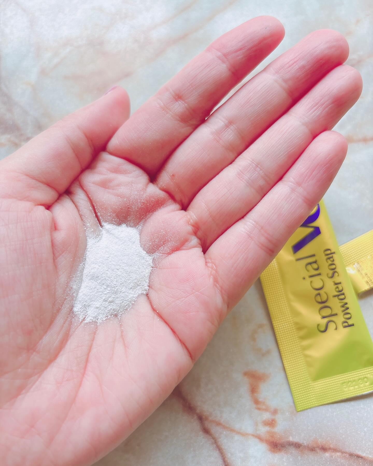 スペシャルパウダーソープＶＣ/Cure/洗顔パウダーを使ったクチコミ（3枚目）