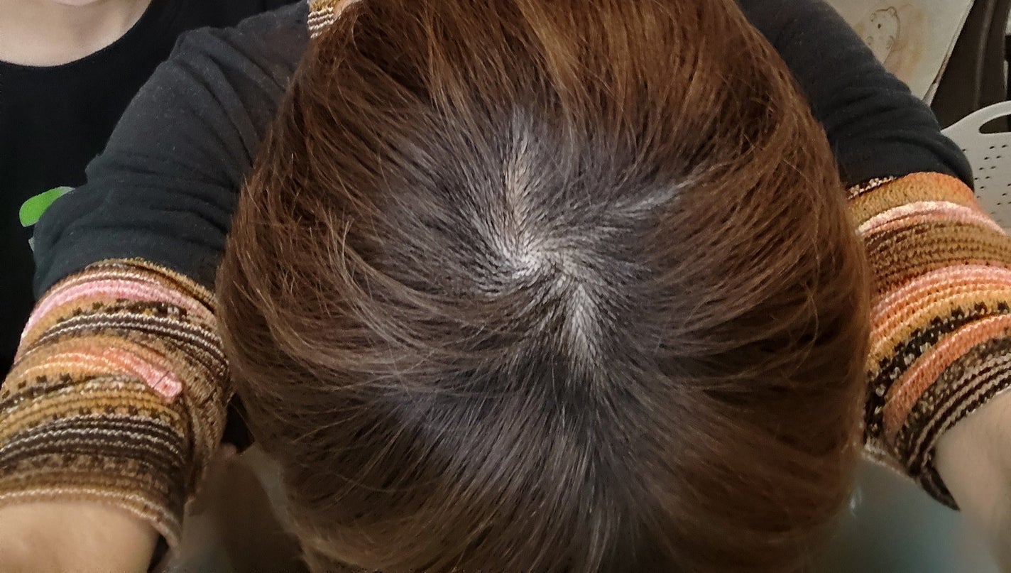 リーゼ ティントカラージェル/リーゼ/ヘアカラーを使ったクチコミ(7枚目)