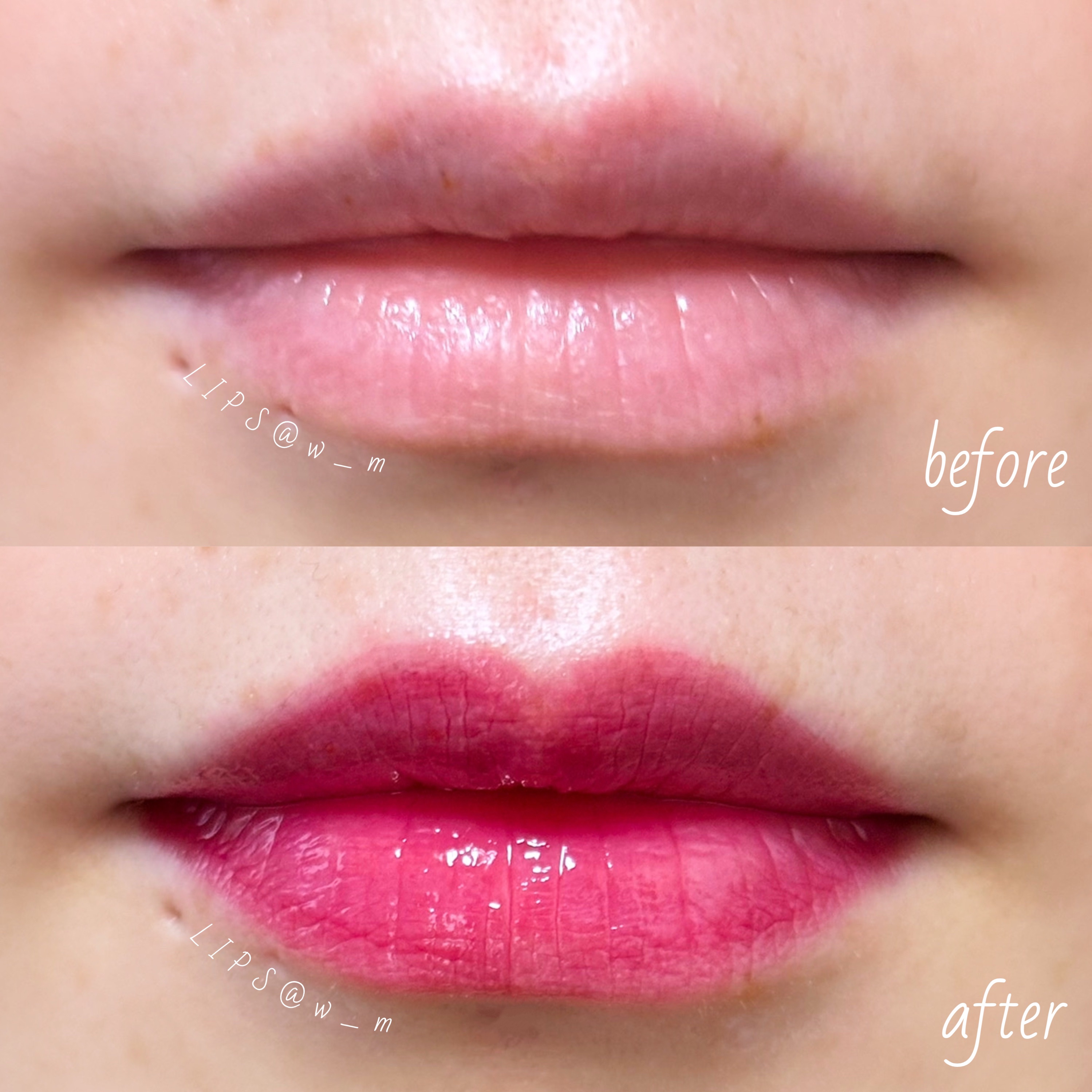 ペリペラ インク ムード グロイ ティント 06 PLUM UPDATE(プロフ写プラム)/PERIPERA/リップティントを使ったクチコミ（2枚目）