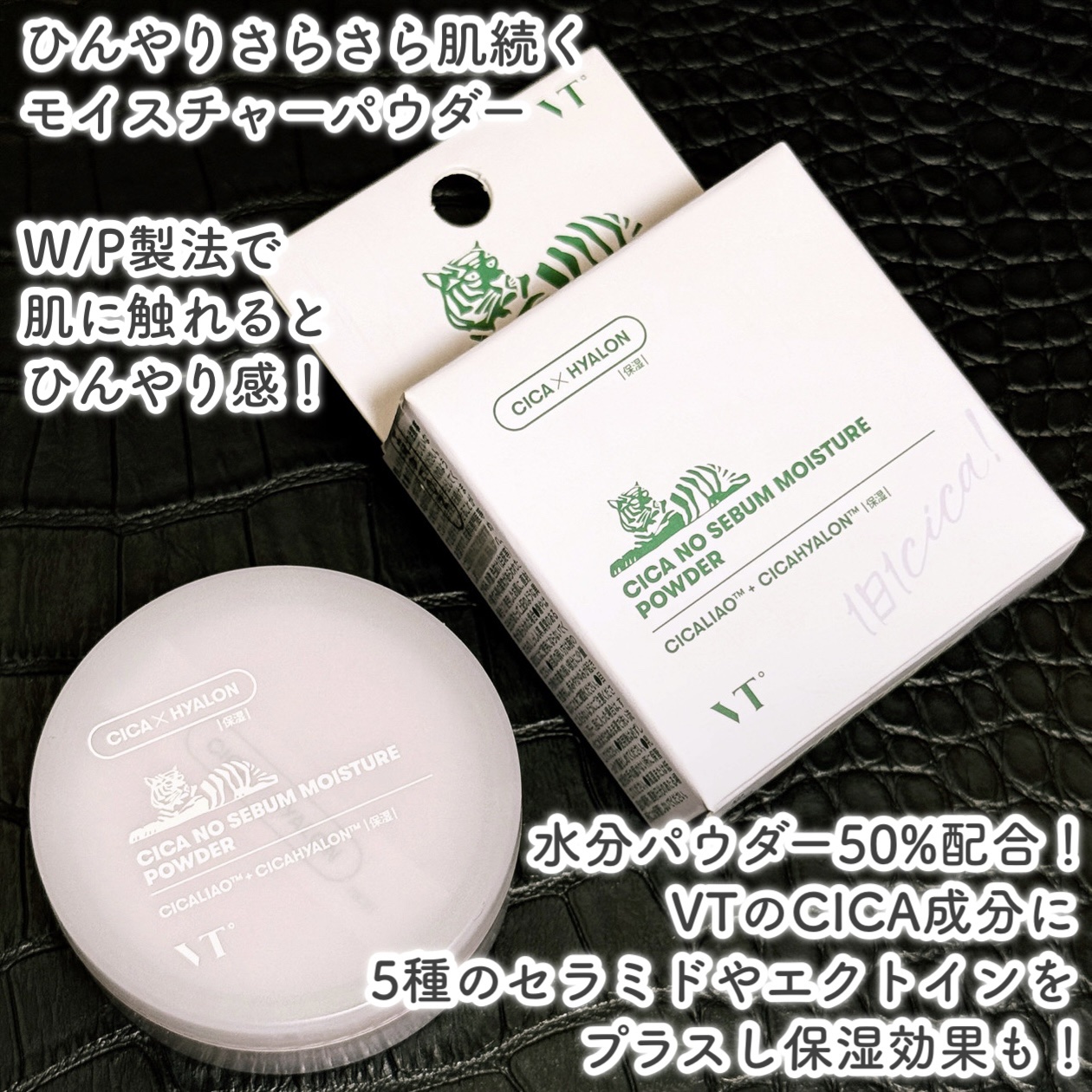 VT CICA ノーセバムモイスチャーパウダー/VT/ルースパウダーを使ったクチコミ（2枚目）