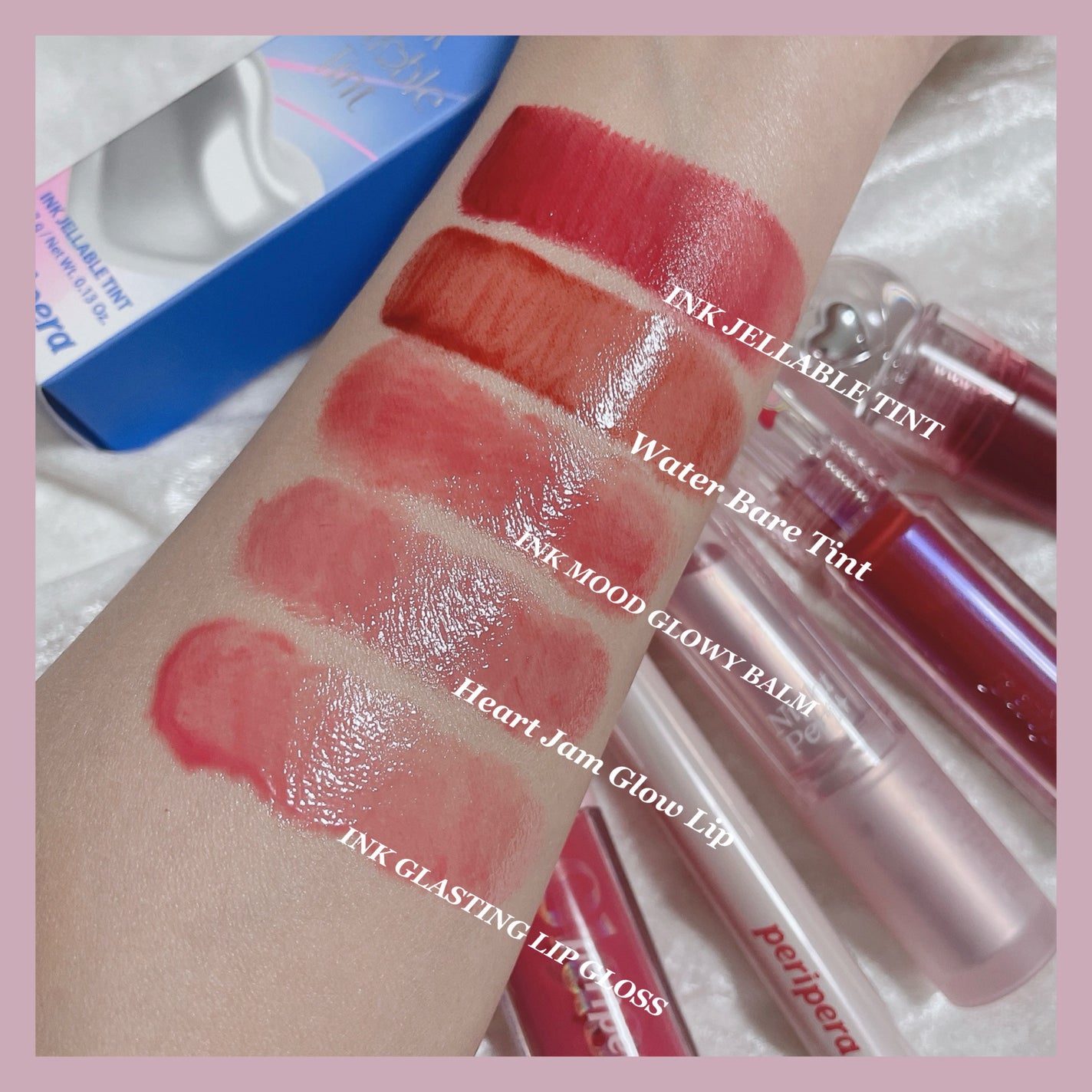 インク グラスティング リップ グロス/PERIPERA/リップグロスを使ったクチコミ(8枚目)