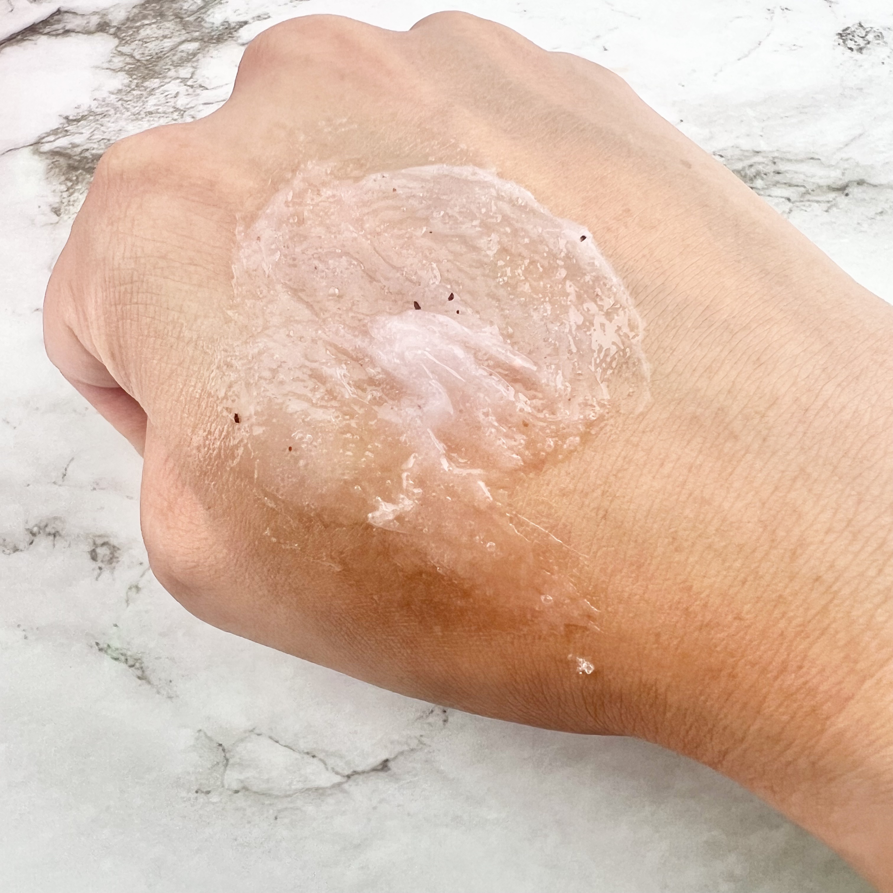 ミチャイコラーゲンスクラブ/MECHAI/ボディスクラブを使ったクチコミ（3枚目）