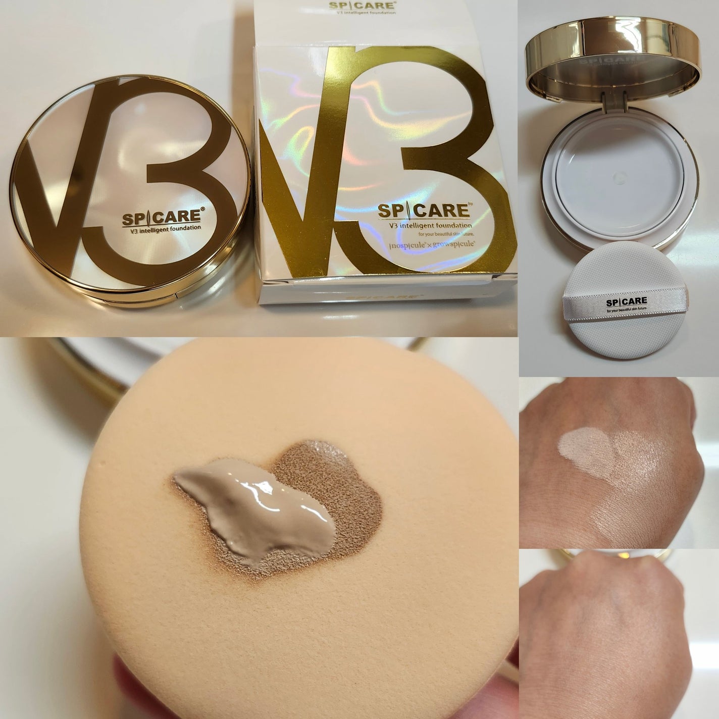 SPICARE V3 インテリジェント ファンデーション/SPICARE/クッションファンデーションを使ったクチコミ(1枚目)