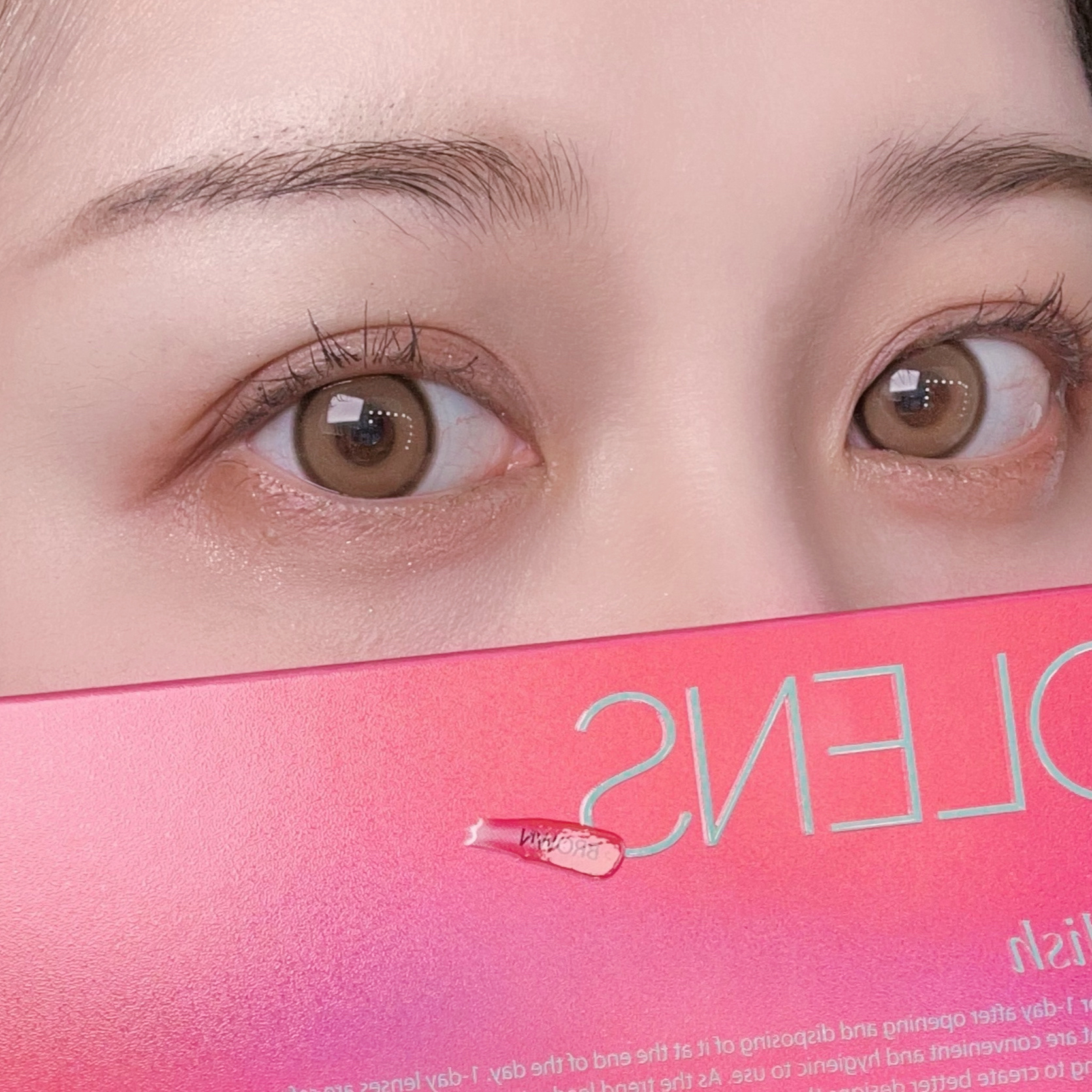 Realish 1day/OLENS/ワンデー（１DAY）カラコンを使ったクチコミ（2枚目）