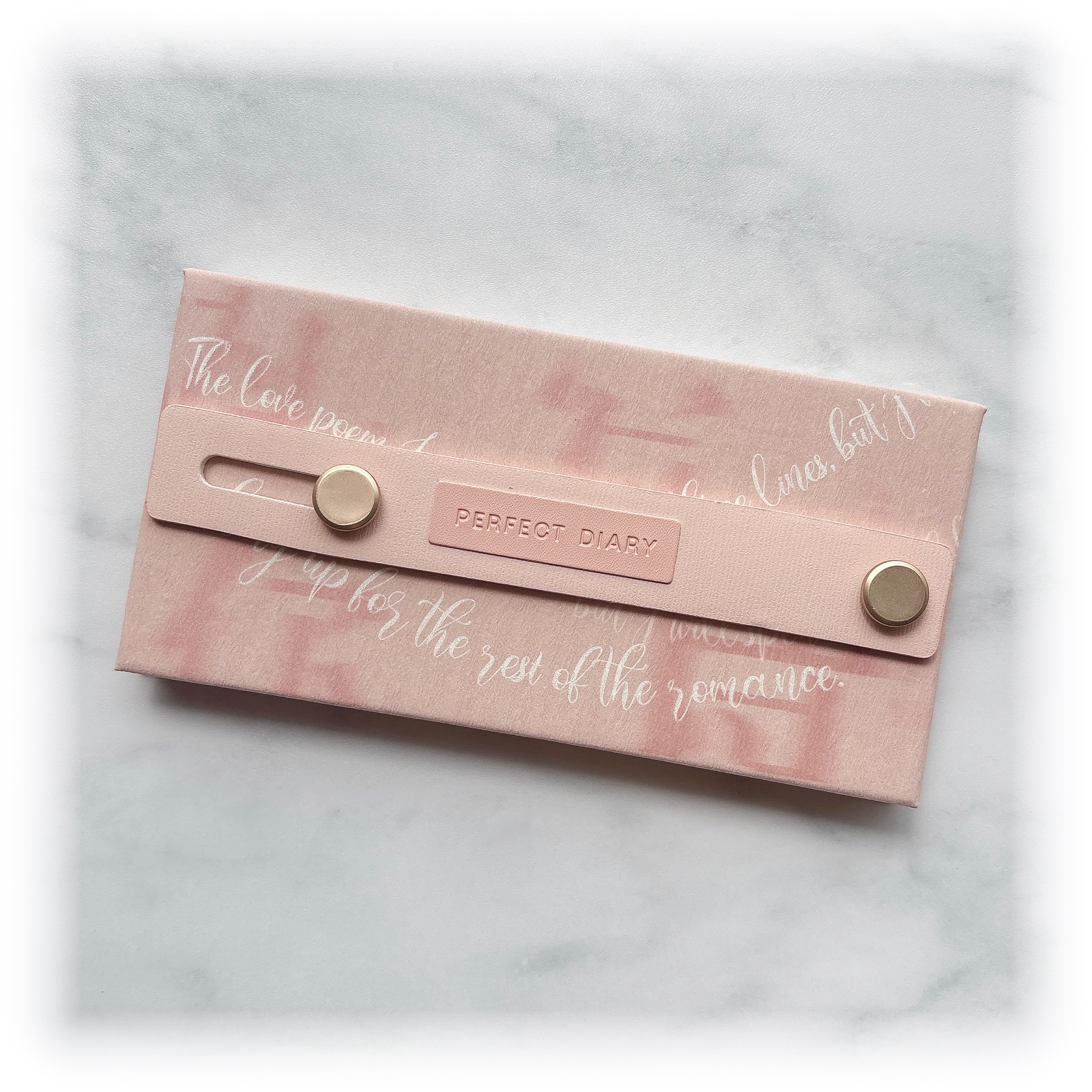 デザイナーアイズ＆チークパレット/PERFECT DIARY/アイシャドウを使ったクチコミ（1枚目）