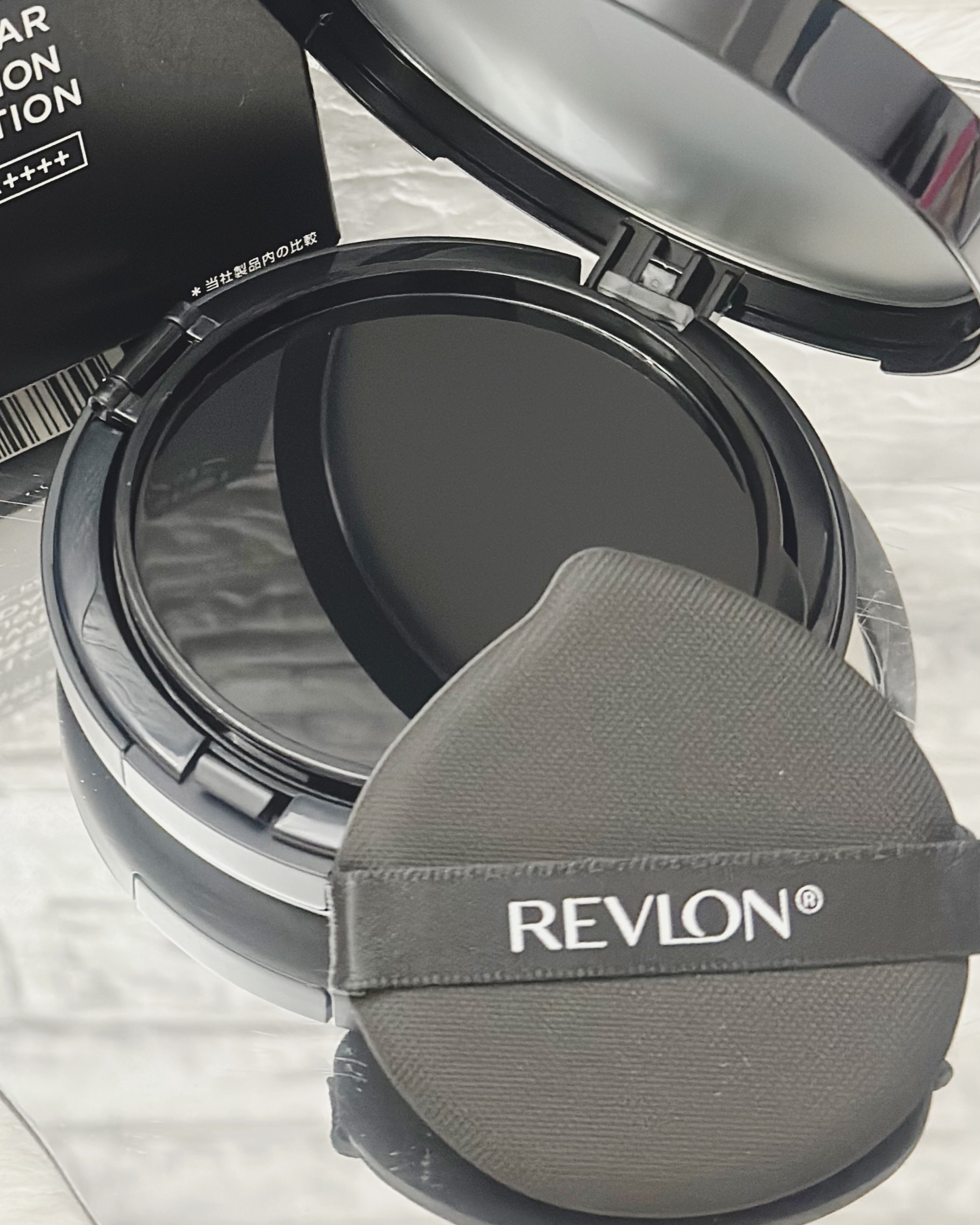 カラーステイ クッション ロングウェア ファンデーション/REVLON/クッションファンデーションを使ったクチコミ（2枚目）