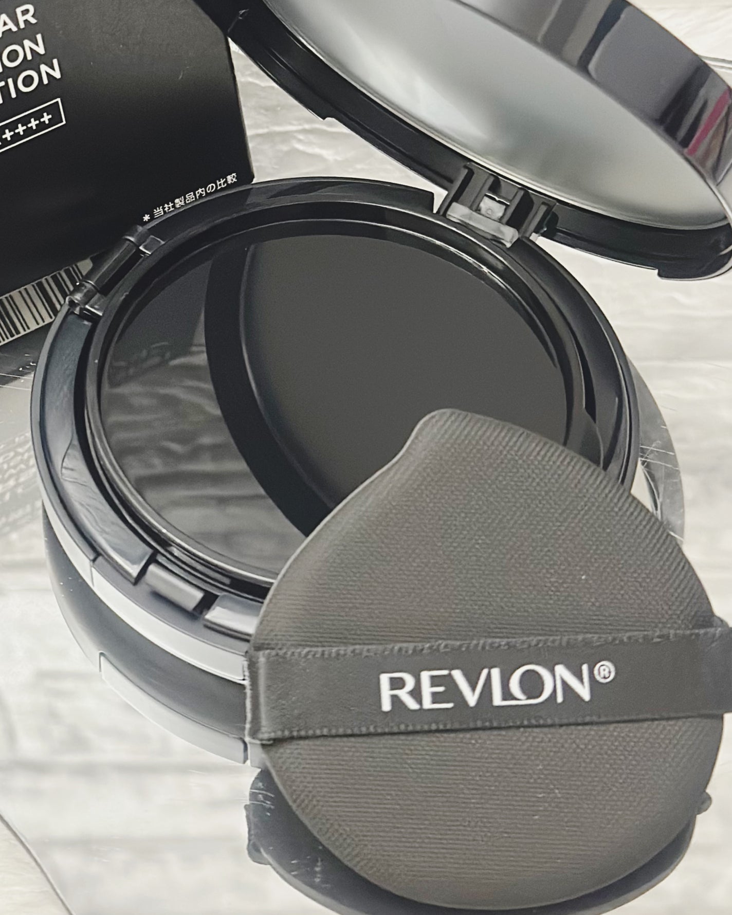 カラーステイ クッション ロングウェア ファンデーション/REVLON/クッションファンデーションを使ったクチコミ(2枚目)