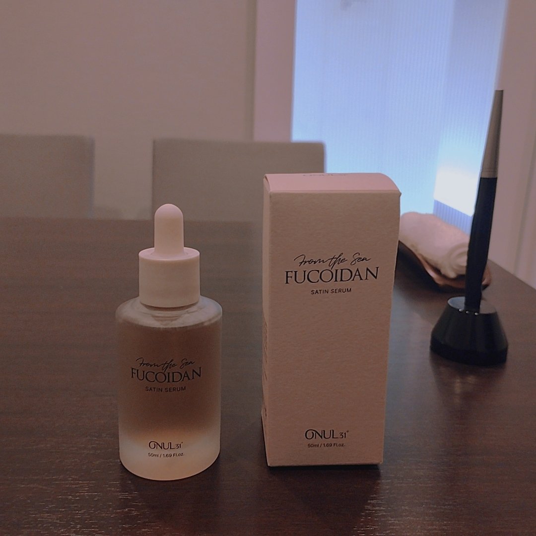 フコイダンサテンセラム/ONUL31/美容液を使ったクチコミ（1枚目）