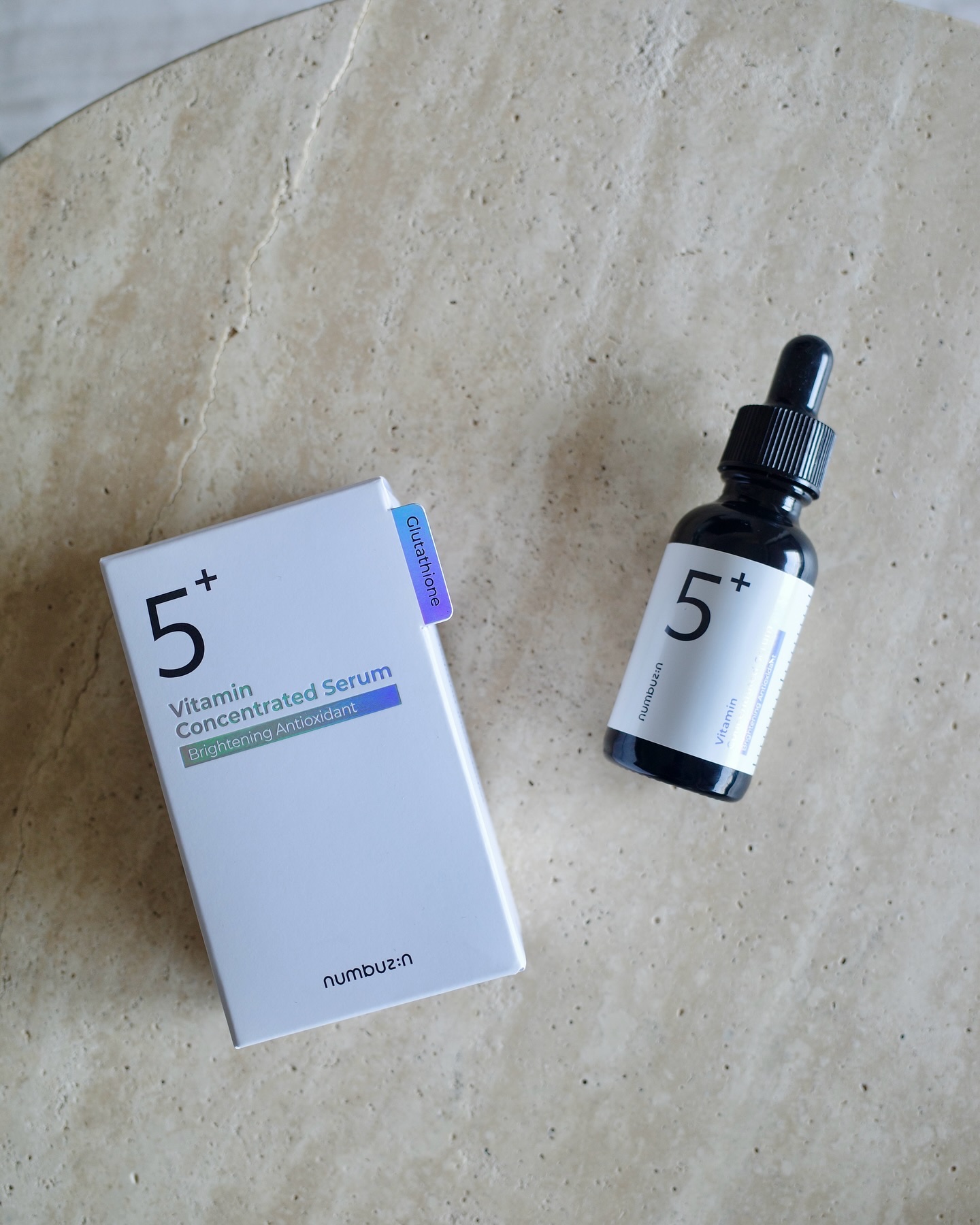 5番 白玉グルタチオンＣ美容液/numbuzin/美容液を使ったクチコミ（2枚目）