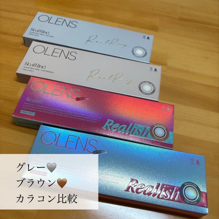 Realish 1day/OLENS/ワンデー(1DAY)カラコンを使ったクチコミ(1枚目)