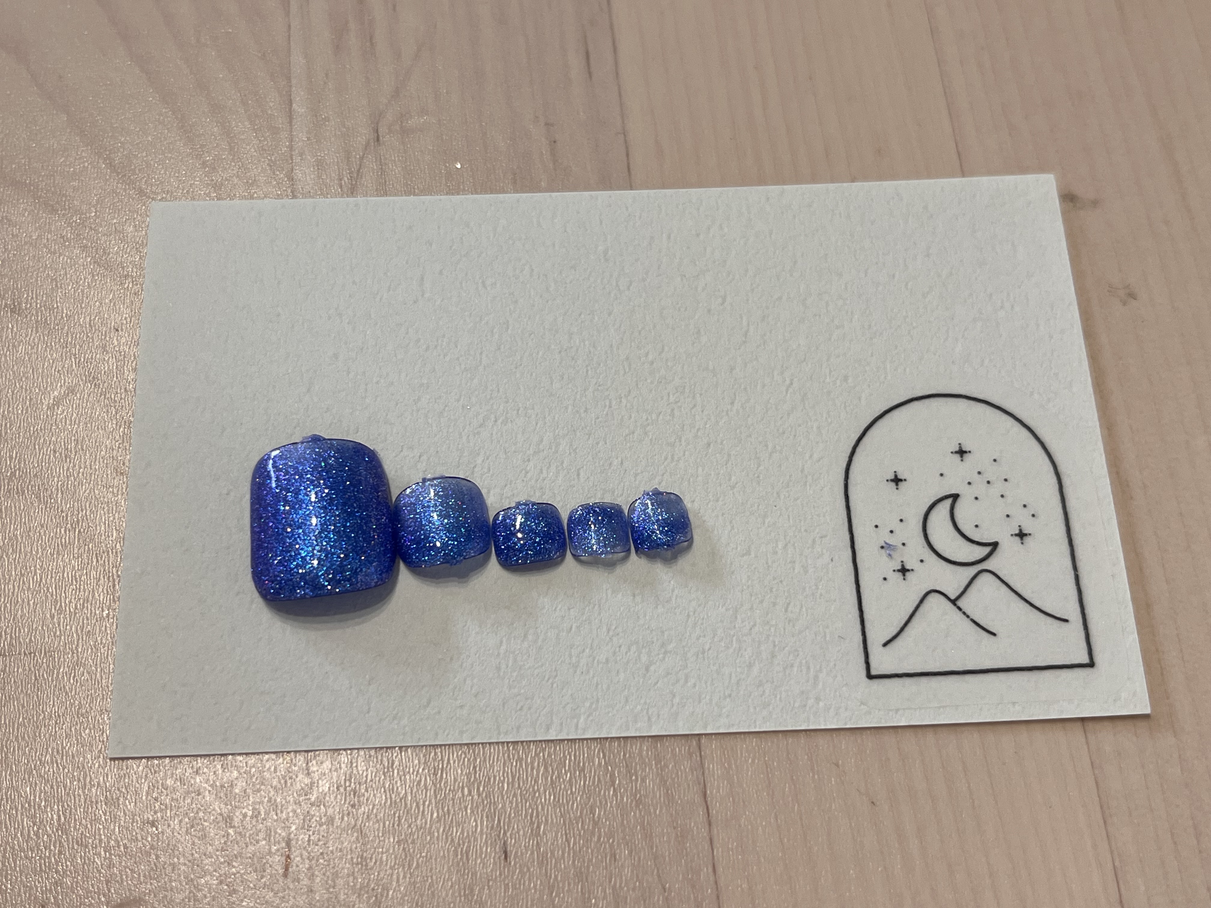 ジェルネイル（ライト対応）/セリア/ジェルネイルを使ったクチコミ（2枚目）