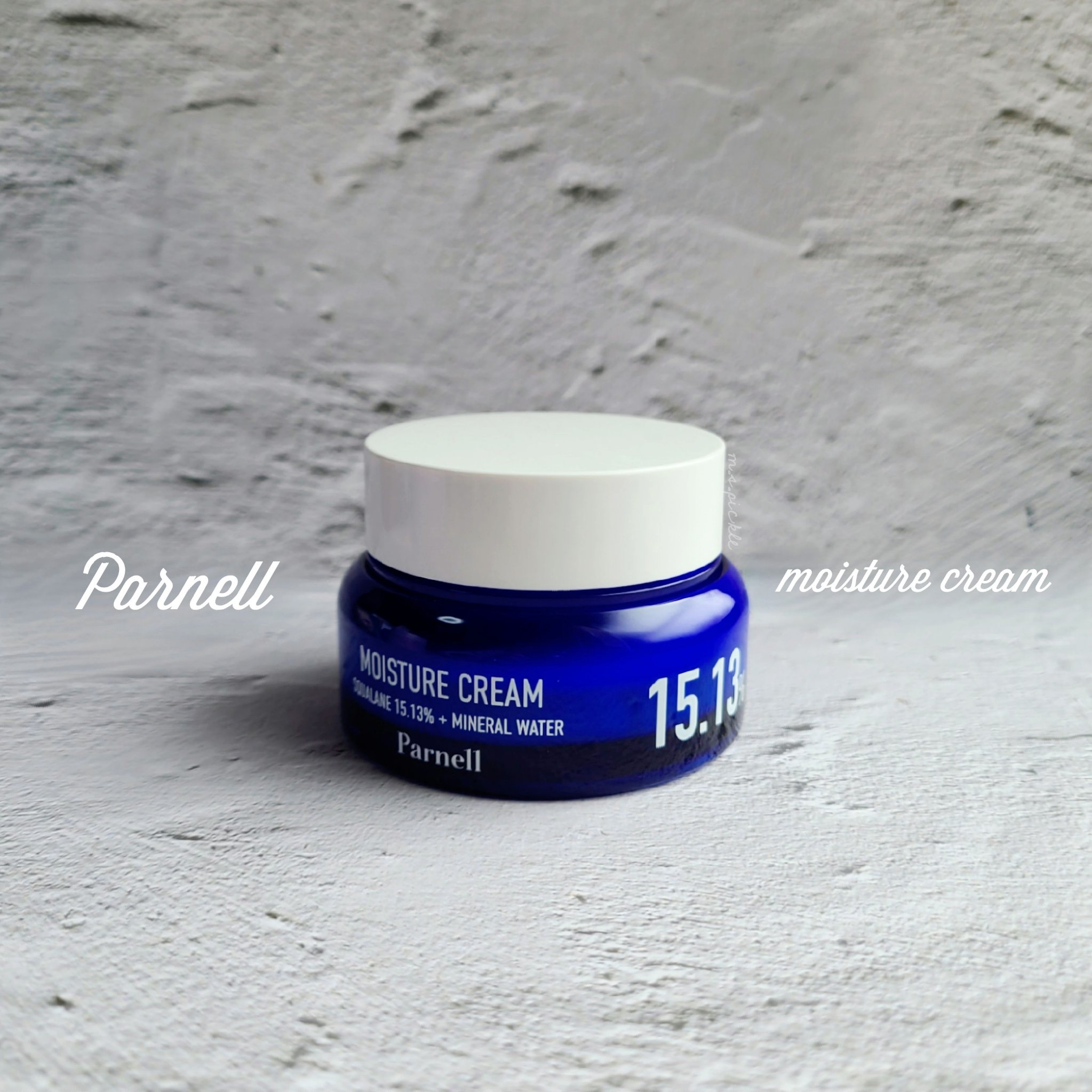 スクワラン 15.13 ミネラルウォーター 保湿ケア クリーム/parnell/フェイスクリームを使ったクチコミ（1枚目）