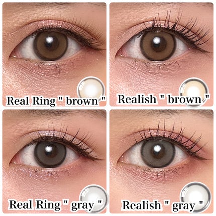 Real Ring 1day/OLENS/ワンデー(1DAY)カラコンを使ったクチコミ(1枚目)