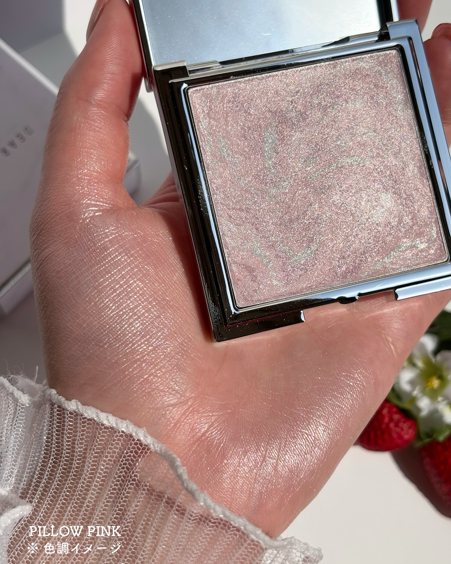 スキンルミナスハイライター/DEAR DAHLIA/パウダーハイライトを使ったクチコミ（3枚目）