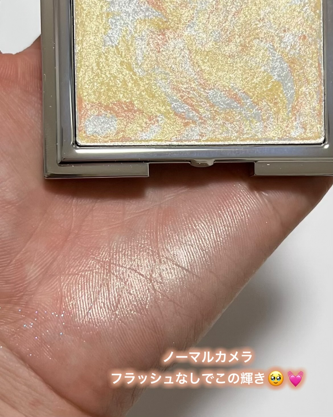 スキンルミナスハイライター/DEAR DAHLIA/パウダーハイライトを使ったクチコミ（3枚目）