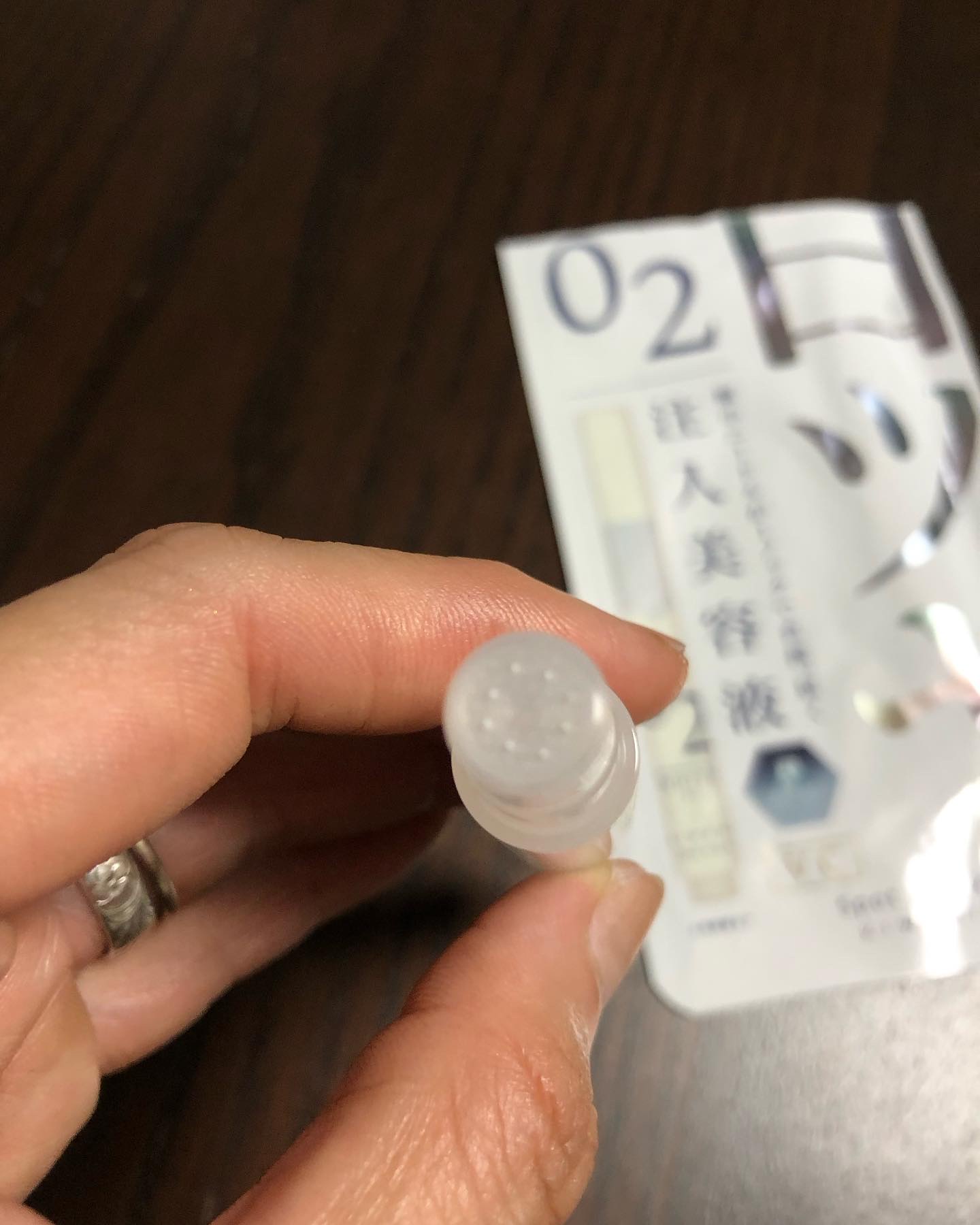 スポットノック WHITE/KIWAMI/美容液を使ったクチコミ（3枚目）