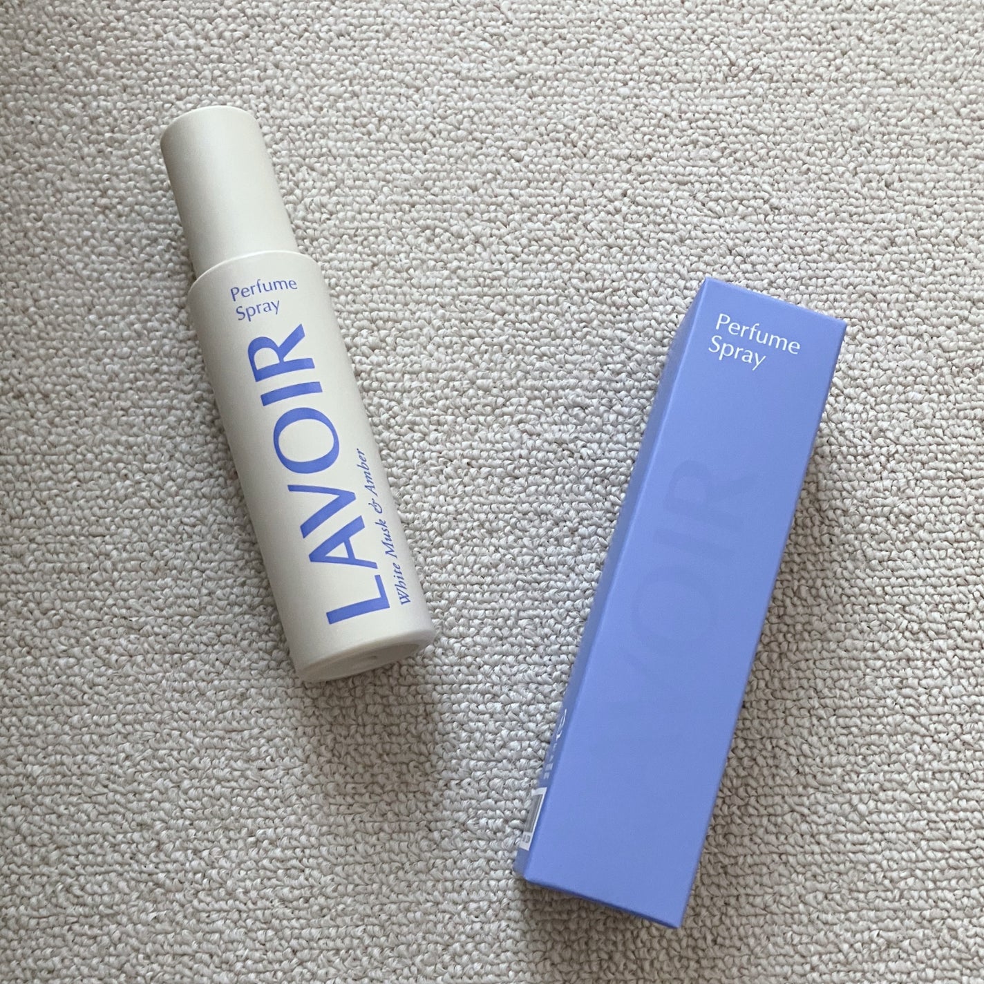 パフュームスプレー ホワイトムスク&アンバー/LAVOIR/香水(その他)を使ったクチコミ(1枚目)