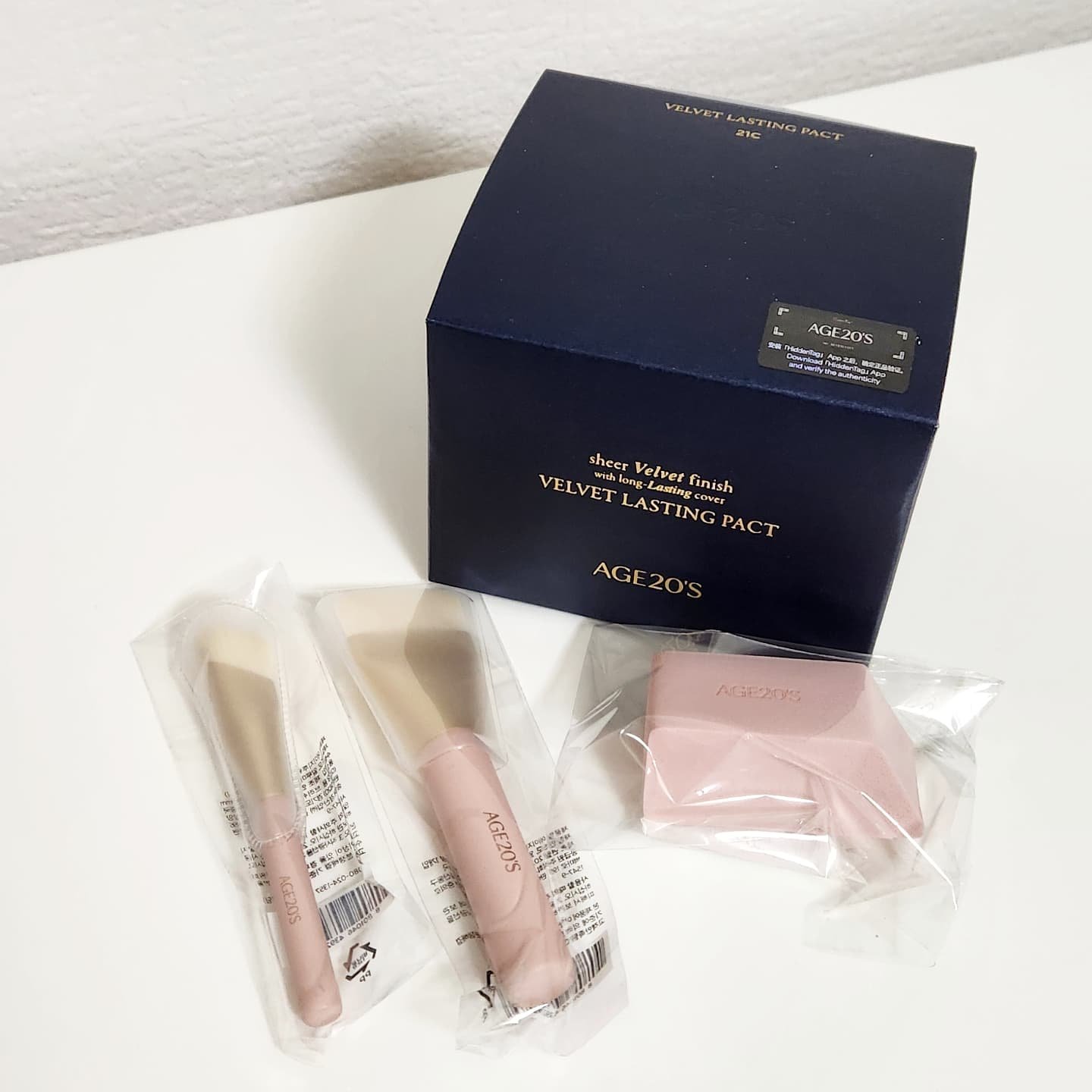 ヴェルヴェットラスティングパクト/AGE20’s/その他ファンデーションを使ったクチコミ（2枚目）