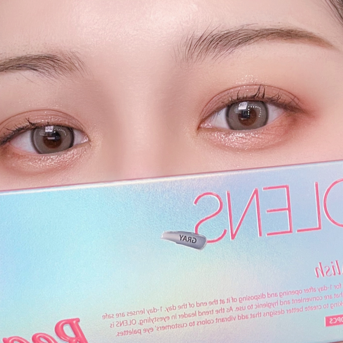 Realish 1day/OLENS/ワンデー（１DAY）カラコンを使ったクチコミ（2枚目）